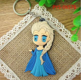 Frozen Elsa Princess PVC Key Chain Ring Keychain Promotion Gift (PYS-0657B)