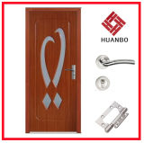 Hot Sale Wooden MDF Interior PVC Door (HB-002)