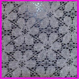 Embroidery Cotton Fabric with Crochet (6206)