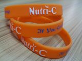 Silicone Wriststrap Customized Logo Available