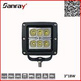 18W Flood LED Work Light for 4WD Vehicles