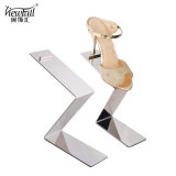 Unique Shoes Fitting Metal Accessories Display Stand