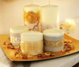 Decorative Boutique Aroma Natural Pillar Candle