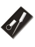 Promotional Metal Desktop Gift (letter opener + metal keychain)
