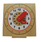 Wooden Toy Educational Clock Puzzle