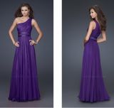Fashion One Shoulder Prom Dress (EV-933)