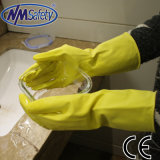 Nmsafety Yellow Latex Household Washing Glove