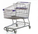 American Style Steel Wheeled Shopping Cart