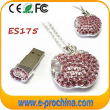 Promotion Gift Idea USB Drive, Diamond Flash Disk USB Sticks Jewelry Gift