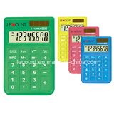 8 Digits Colorful Mini Size Solar Power Handheld Calculator (LC396A)