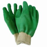 Safety Industrial Green Latex Coated Work Glove (JMC-409C)