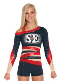 OEM High Quality Long Sleeve Cheerleading Uniforms
