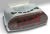 Clock Radio With LED Night Light