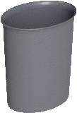 Small Oval-Sharped Fireproof Dustbin