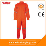65% Polyester 35% Cotton Poplin Reflective Safety Coverall/Workwear