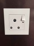 Simple Design 15AMP Electric Wall Socket with Neon