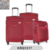 Polyester Soft Built-in Trolley Luggage Travel Bag