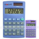 8 Digits Dual Power Handheld Calculator with Various Optional Colors (LC332)