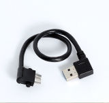 Right Angle USB 3.0 Type a Male to Micro USB 3.0 Adapter Cable