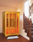 2 People Luxury Infrared Sauna Cabin in Red Cedar (SS-R200)