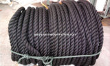 3-Strand Balck Polypropylene Rope 25mm