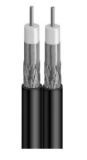 Dual RG59 Coaxial Cable