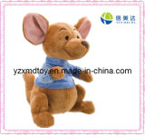 Plush Cute Kangaroo Toy with Clothes