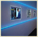 Frameless LED Crystal Light Box for Wall Poster Display (A1)