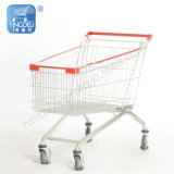 Large Volume of Supermarket Shopping Cart