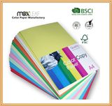 80GSM A4 Size Mixed Colors Original Pulp Color Paper (CMP-A4-500TM-80G)