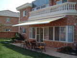 6.0*3.5m Motorzed Awning with Luxury Cassette 100% Solution Dyed Acrylic Fabric (S-04)