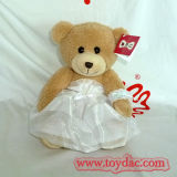 Plush Wedding Cute Bear Toy Doll