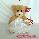 Plush Wedding Cute Bear Toy Doll