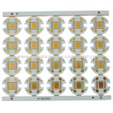 Aluminum PCB for LED Light, with RoHS Mark, 1.6mm Base Material and Black Solder Mask