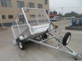 8X4 Box Trailer with 900mm Cage