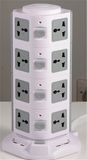 4layer Electric Power Travel with USB Socket&Outlet (WD4U4)