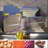 Industrial Brush Type Root Vegetable Washing Peeling Machine