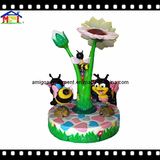 Indoor Playground Carousel (3 seats Happy Bee)