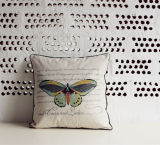 Butterfly Cushion Cotton& Linen Cushion (JCL04-074)