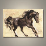 Popular Oil Paintings Art for Home Decoration Horse