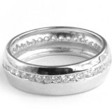 925 Sterling Silver Jewelry Ring (R7426)