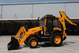 Low Power Consumption Backhoe Loader