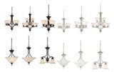 Classical 3 or 5 or 9 Light Chandelier with UL