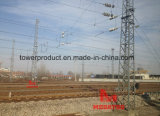 35kv Double Ohl Tower for Power Transmission Along Railway (MGP-DT015)