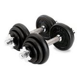 2016 Gym Equipment Adjustable Rubber Dumbbell