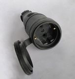 European Style Rubber Socket, Waterproof Connector