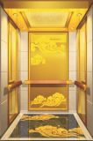Yuanda Titanium Etched Machine Roomless Passenger Elevator
