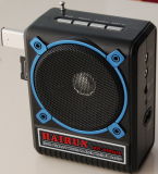 Portable Radio with USB/SD and Rechargeable Battery