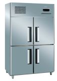 Stainless Steel 4-Door Temperature Commercial Freeezer or Refrigerator (1.0LG)