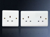 13A 1 Gang UK Unswitched Socket Outlet